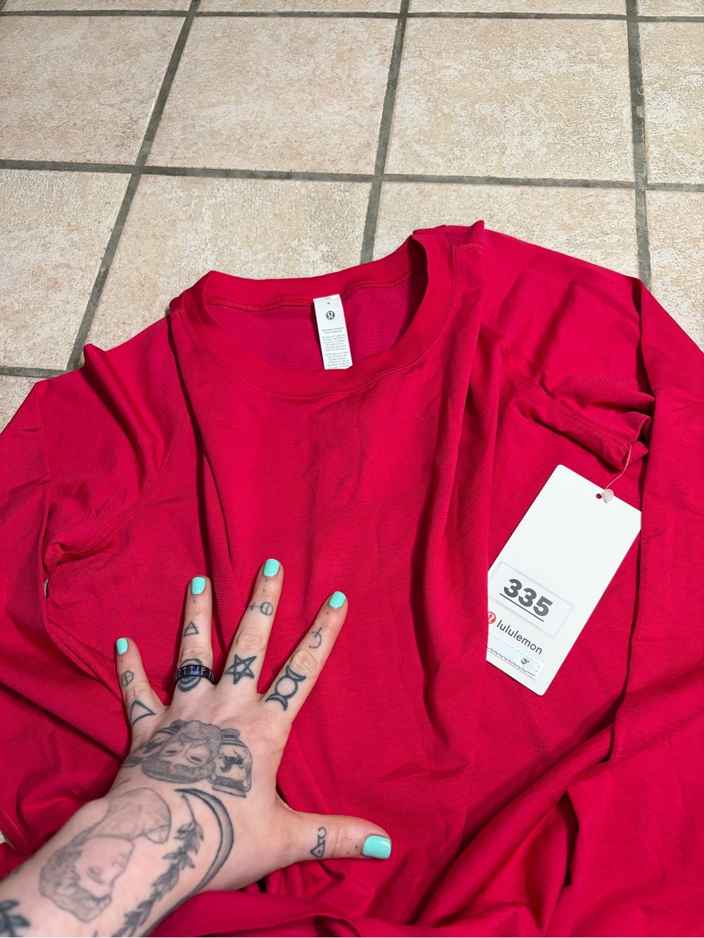 NWT Lululemon Swiftly Relaxed Long-Sleeve Shirt 2.0 *Updated (Mulberry Spark) 8 - Picture 2 of 6